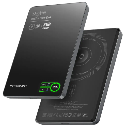 پاوربانک Powerology MagVolt 5000